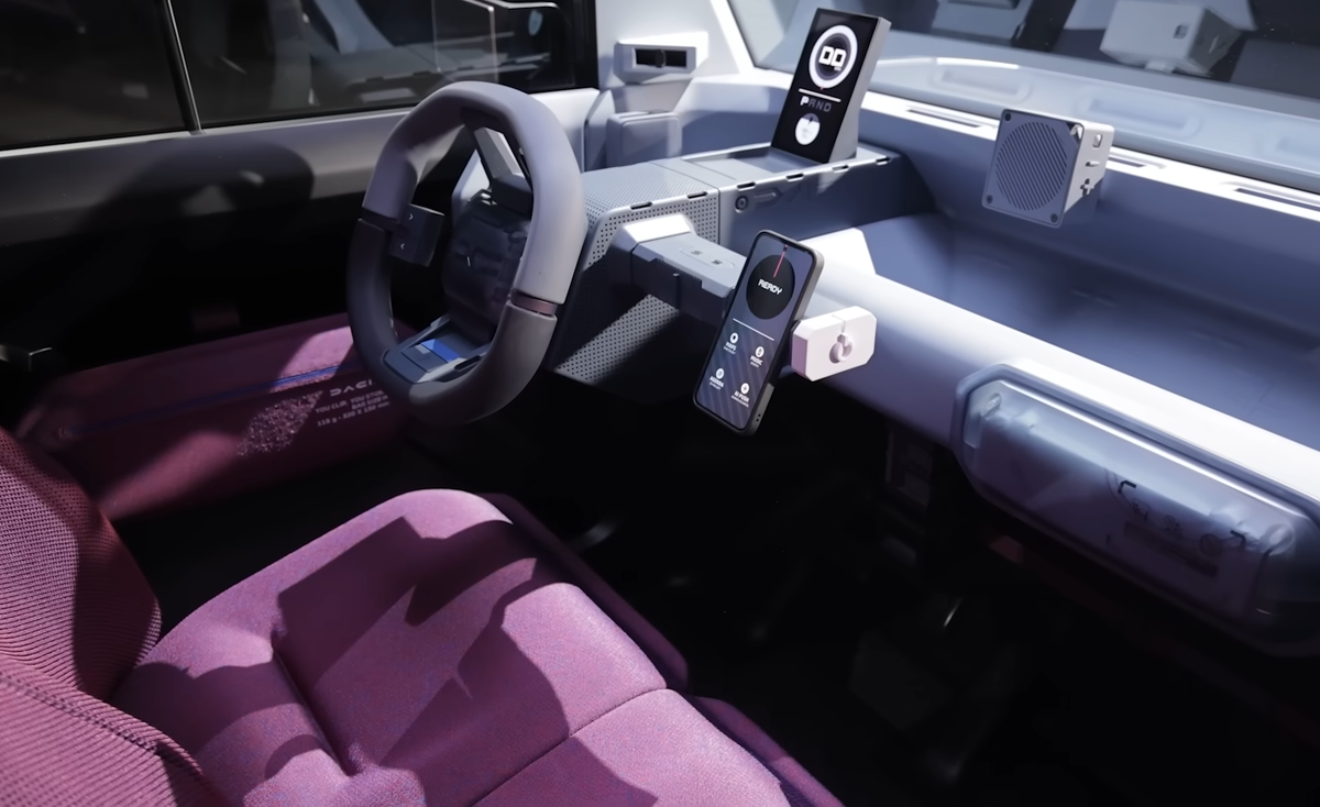 Noul model Dacia, în premieră pe străzile din Paris » Trecătorii au fost uimiți: „E mașina viitorului”