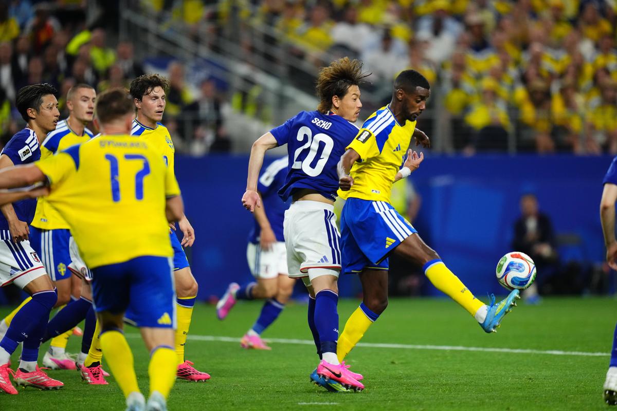 Japonia - Suedia, Campionatul Mondial 2026, imagini de meci // foto: Imago