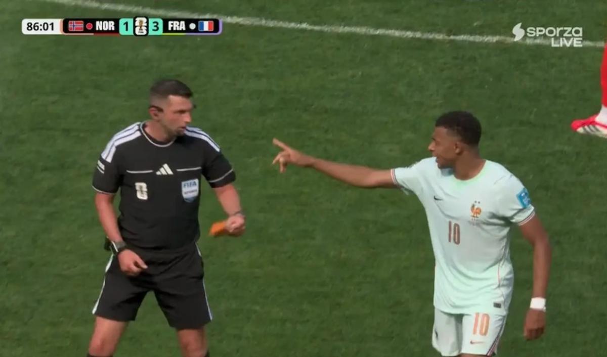 Faza serii în Norvegia - Franța » Gestul „Dictatorului” Mbappe a făcut înconjurul Internetului
