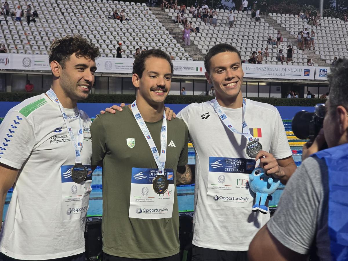 David Popovici, în finala la 50 metri liber de la Trofeul Settecolli