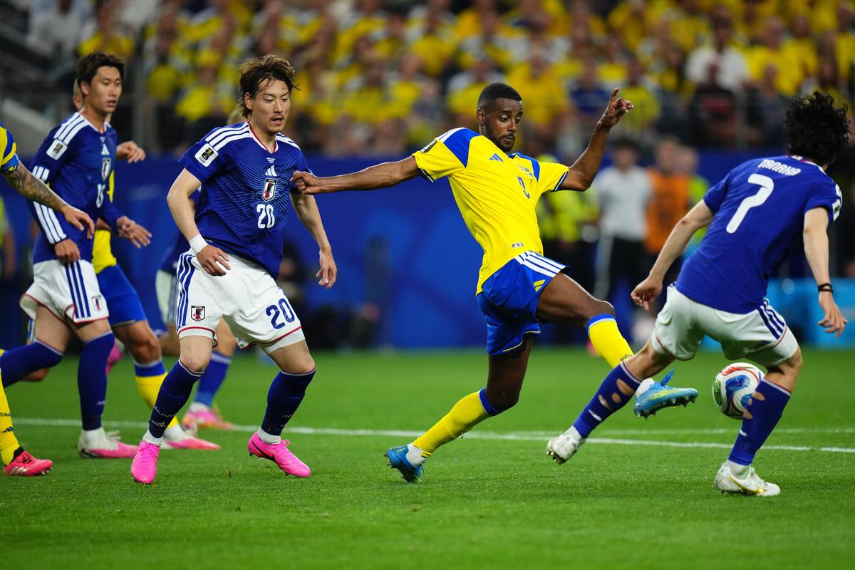 Japonia - Suedia, Campionatul Mondial 2026, imagini de meci // foto: Imago