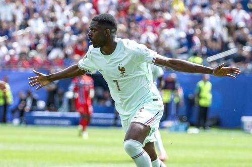 Ousmane Dembele, în Norvegia - Franța // FOTO: Imago Images