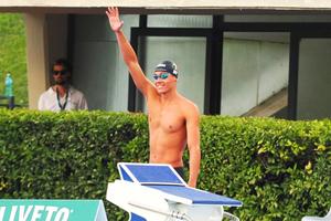 David Popovici a scos cel mai bun timp din carieră în proba de 50 metri liber! Argint la Trofeul Settecolli