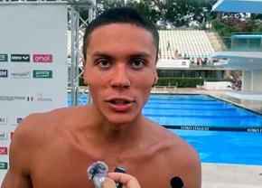 David Popovici, după cel mai bun timp al carierei la 50 de metri: „Cu prietenul meu brazilian mă văd mâine, la sută”
