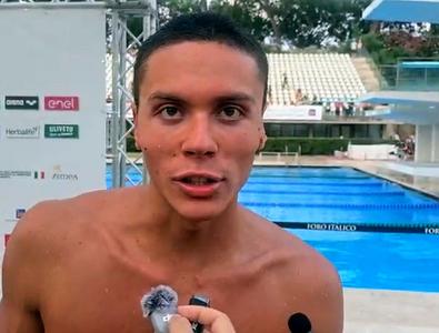 David Popovici, după cel mai bun timp al carierei la 50 de metri: „Cu ...