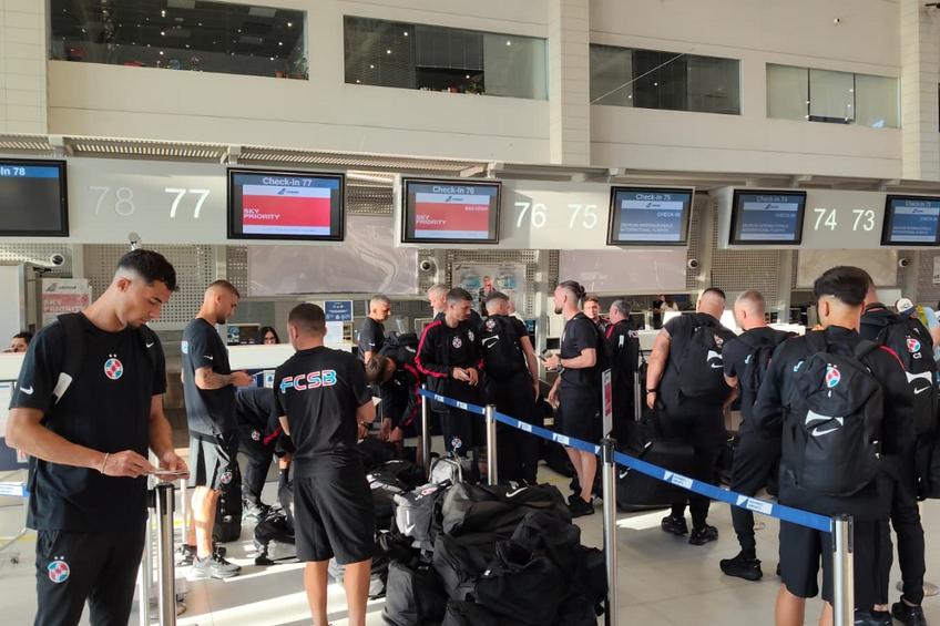 FCSB a plecat în cantonamentul din Olanda. Foto: GSP