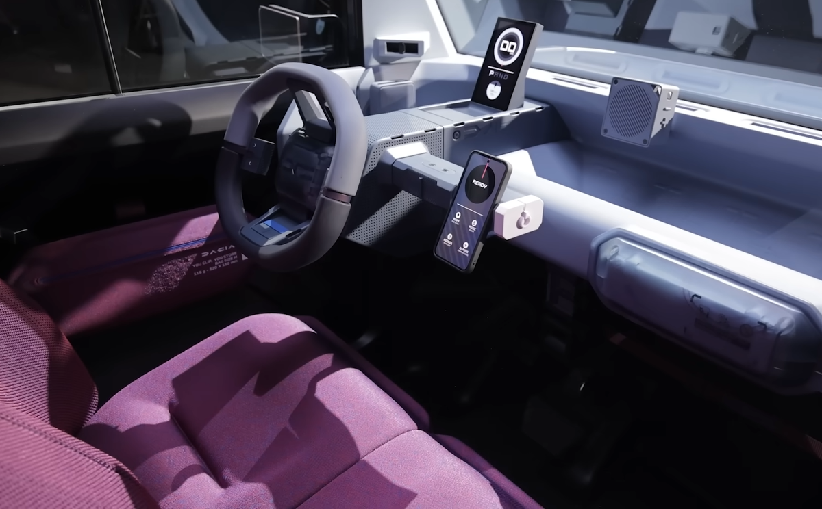 Noul model Dacia, în premieră pe străzile din Paris » Trecătorii au fost uimiți: „E mașina viitorului”