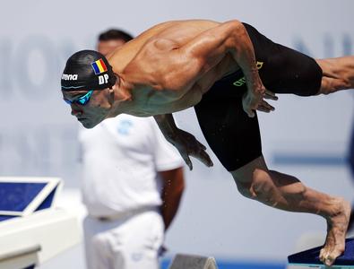 David Popovici s-a calificat în finala de 100m liber de la Trofeul ...