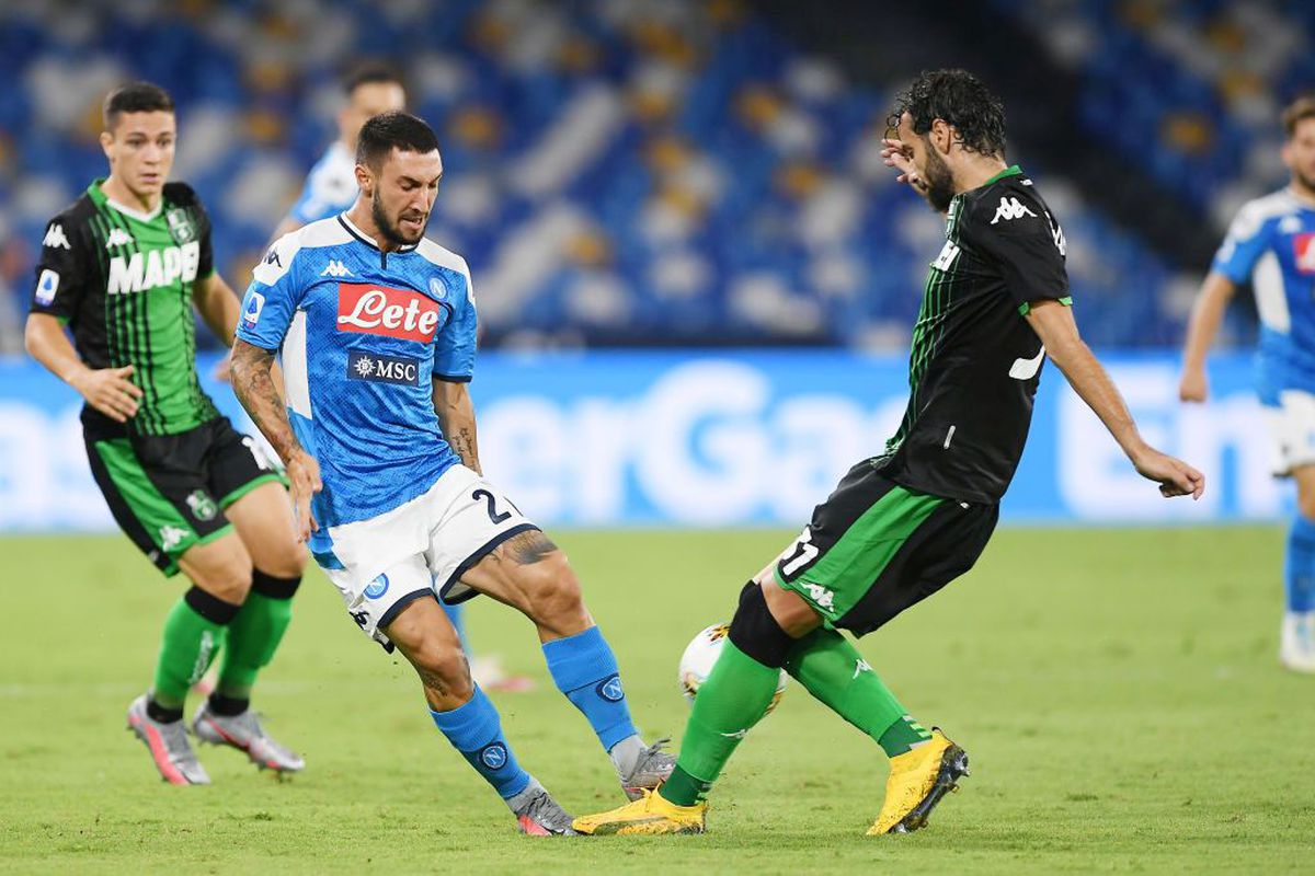 NAPOLI - SASSUOLO 2-0 » Oaspeții au avut 4 goluri anulate! Clasamentul actualizat