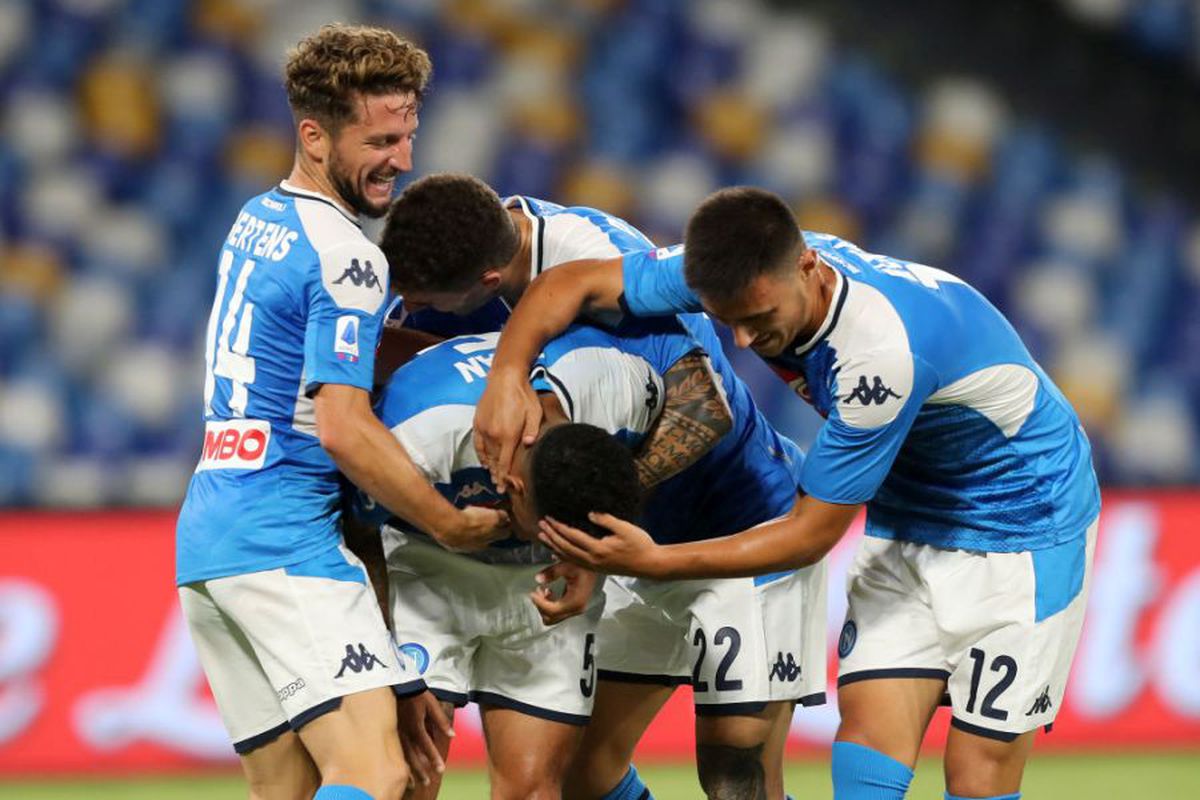 NAPOLI - SASSUOLO 2-0. Luptă crâncenă pentru Europa League în Serie A