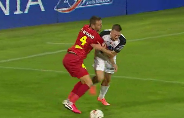 GAZ METAN - FCSB 0-1. Roș-albaștrii, iertați de un penalty la Mediaș? Fază controversată în prima repriză