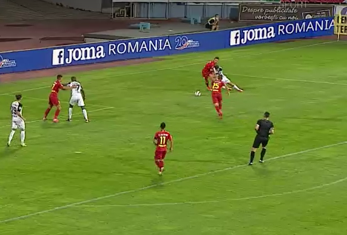 GAZ METAN - FCSB 0-1. Roș-albaștrii, iertați de un penalty la Mediaș?