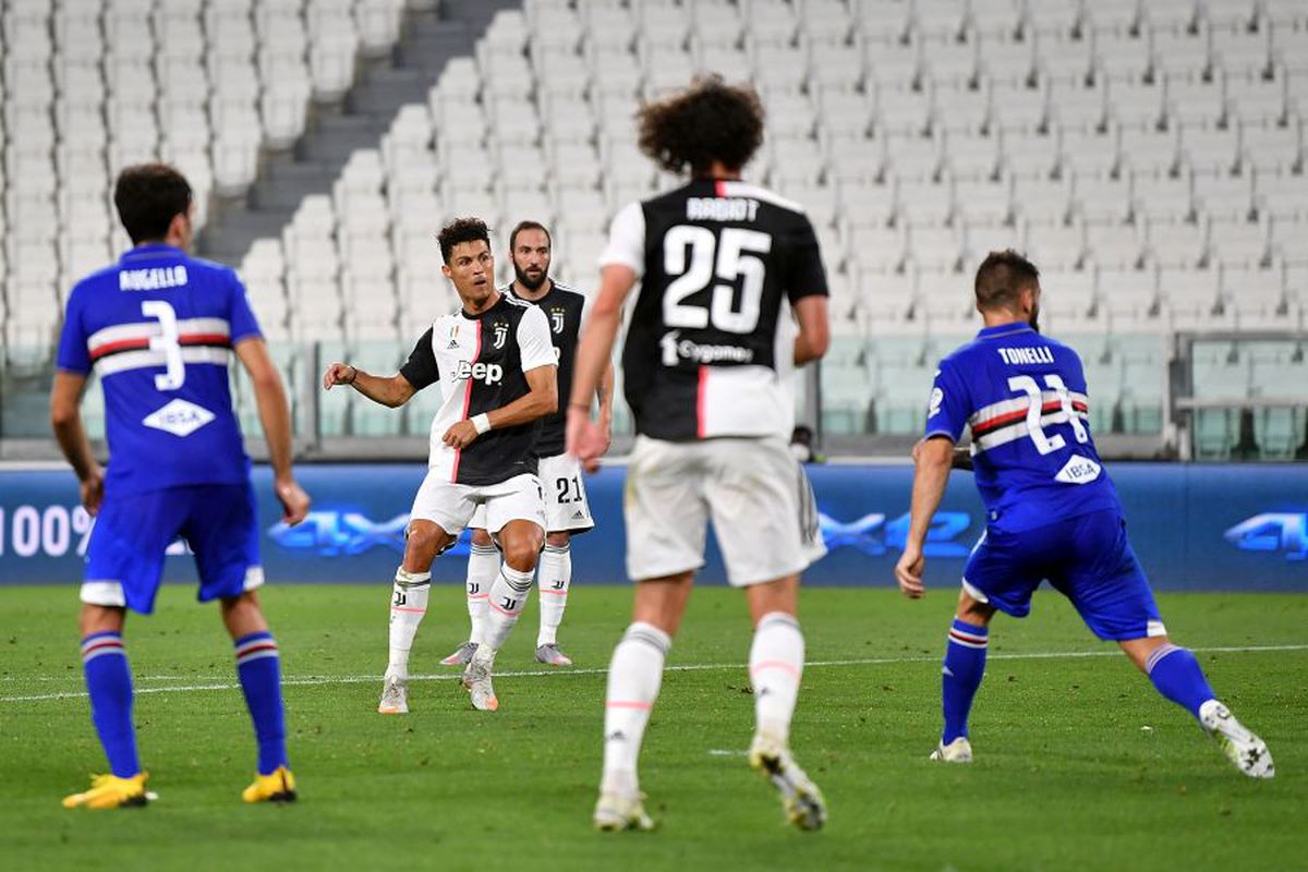 Juventus, regină în Serie A pentru a NOUA oară la rând! Titlul #36 în Italia după victoria cu Sampdoria, una în care Ronaldo a ratat un penalty