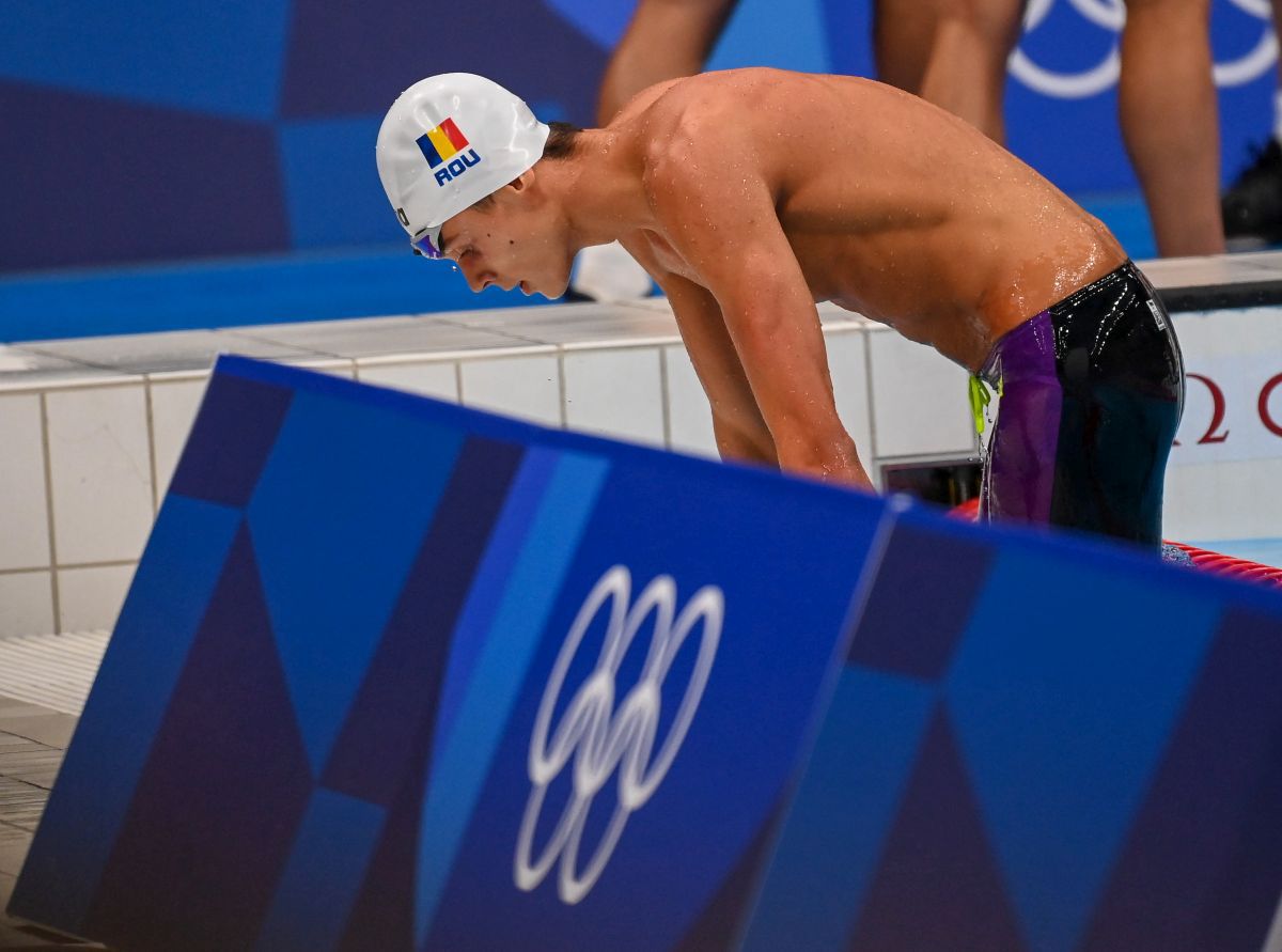 David Popovici se califică în finală la 200m liber la Jocurile Olimpice