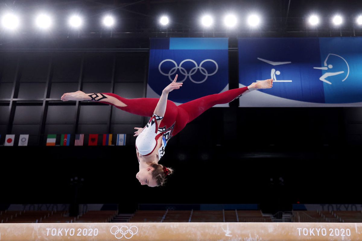 Protest al gimnastelor din echipa Germaniei la Jocurile Olimpice » Echipament neobișnuit purtat în calificări