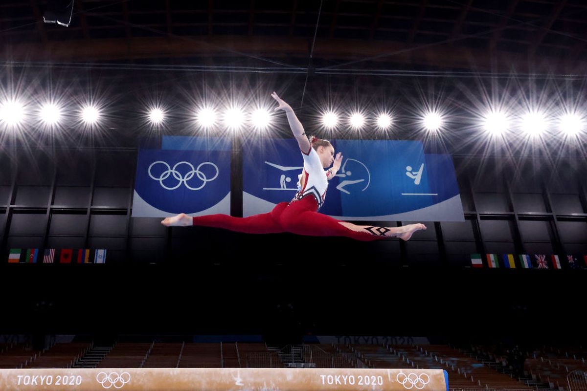 Protest al gimnastelor din echipa Germaniei la Jocurile Olimpice » Echipament neobișnuit purtat în calificări