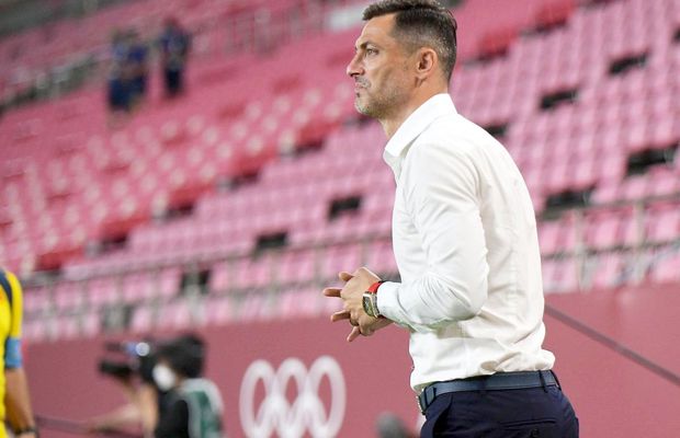 Paradoxul naționalei U23 a României: „olimpicul” din atac nici nu prinde banca de rezerve