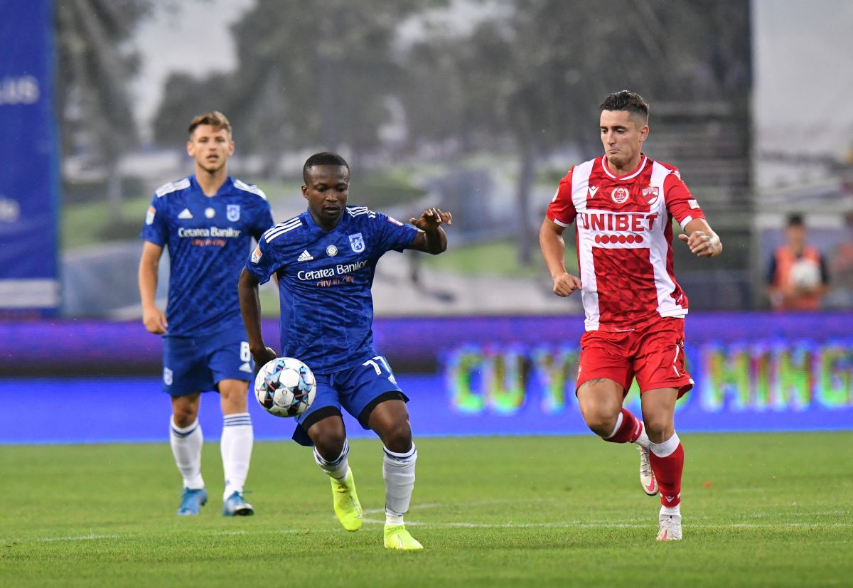 FOTO FCU Craiova - Dinamo, meci și fani în centrul orașului 26.07.2021