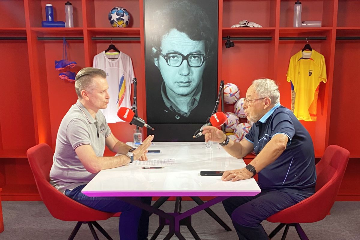 Ovidiu Ioanițoaia, mărturisiri de colecție la episodul #2 din podcastul „Profu' de Sport”: „Suporterii nu înțeleg un lucru esențial despre ziariști” + Amintiri cu Păunescu și Elena Ceaușescu