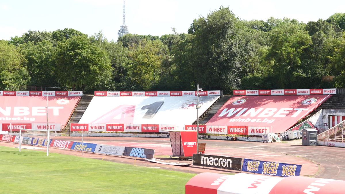 Stadionul Armatei din Sofia, înainte de CSKA Sofia - Sepsi