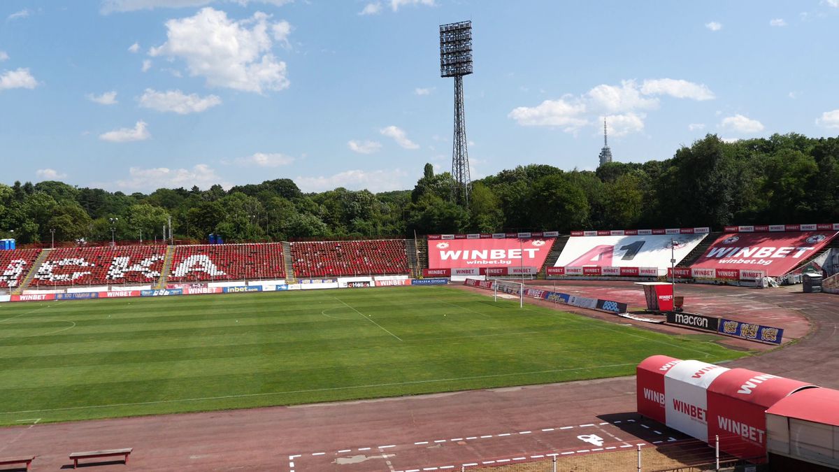 Stadionul Armatei din Sofia, înainte de CSKA Sofia - Sepsi