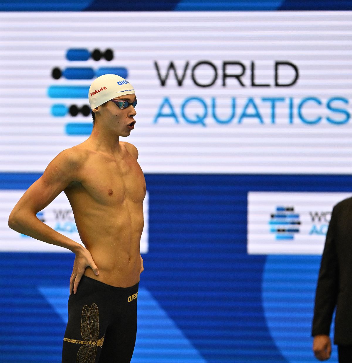 David Popovici, locul 2 în semifinalele probei de 100 de metri liber la Fukuoka! S-a calificat în finală cu al 5-lea timp