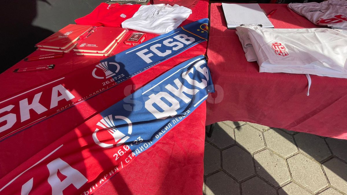 Prezență-surpriză în tribunele arenei „Vasil Levski” » Plecat în vară de la FCSB a venit să semneze cu CSKA 1948
