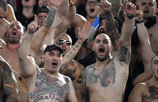 Sepsi în infern, FCSB ca la județeană! Ultrașii bulgari au săpat un mormânt în mijlocului stadionului în semn de protest împotriva conducerii