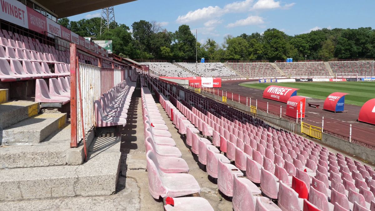 Stadionul Armatei din Sofia, înainte de CSKA Sofia - Sepsi