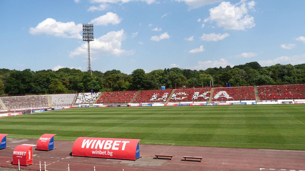 Stadionul Armatei din Sofia, înainte de CSKA Sofia - Sepsi