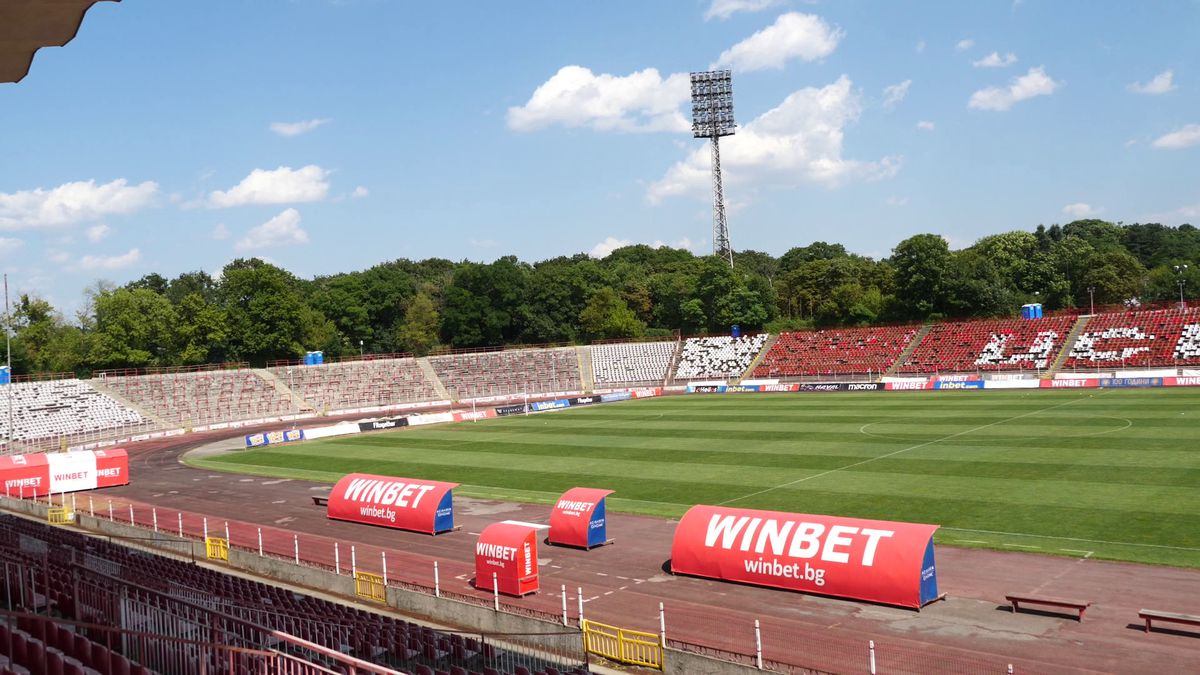 Stadionul Armatei din Sofia, înainte de CSKA Sofia - Sepsi