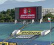 Atmosfera de la stadion, înainte de CSKA 1948 Sofia - FCSB