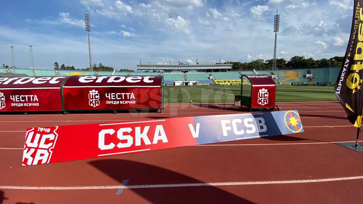 UEFA a intervenit în minutul 1 la CSKA 1948 - FCSB » Pot urma sancțiuni drastice!