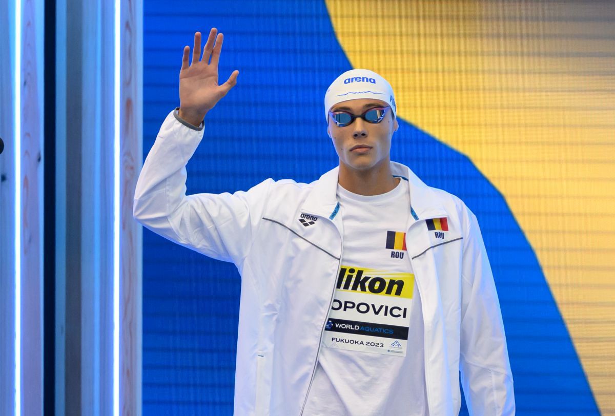 „Un mesaj pentru David? Să-i mănânce! Asta ştie să facă!” » Încurajare superbă înaintea finalei la 100 de metri liber