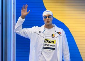 „Un mesaj pentru David? Să-i mănânce! Asta ştie să facă!” » Încurajare superbă înaintea finalei la 100 de metri liber