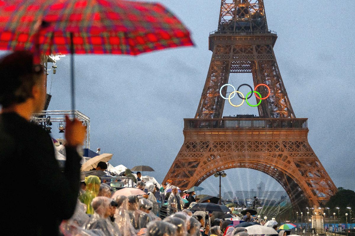 Paris - imagini de la ceremonia de deschidere a Jocurilor Olimpice