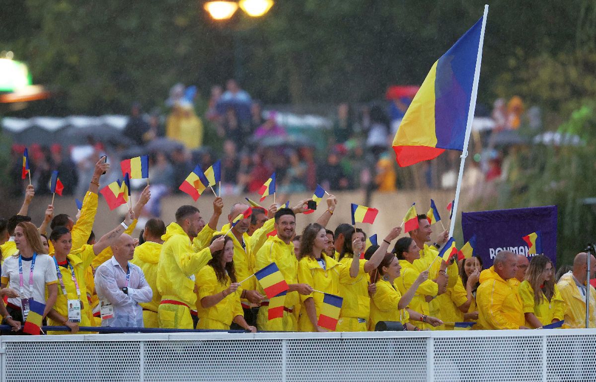 Paris - imagini de la ceremonia de deschidere a Jocurilor Olimpice