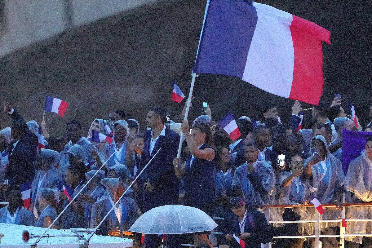 Paris - imagini de la ceremonia de deschidere a Jocurilor Olimpice