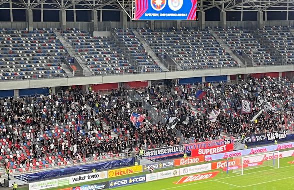 Scandal în Ghencea, după golul de 0-2 din FCSB - Oțelul: „De la Steaua să plecați!”