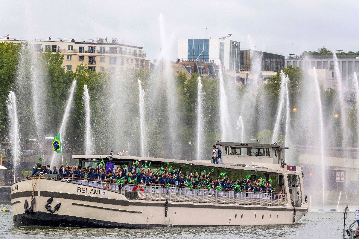 Paris - imagini de la ceremonia de deschidere a Jocurilor Olimpice