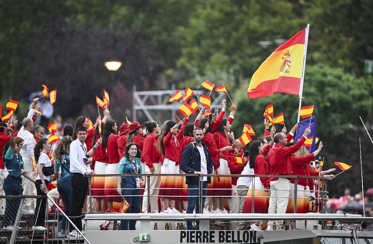 Paris - imagini de la ceremonia de deschidere a Jocurilor Olimpice