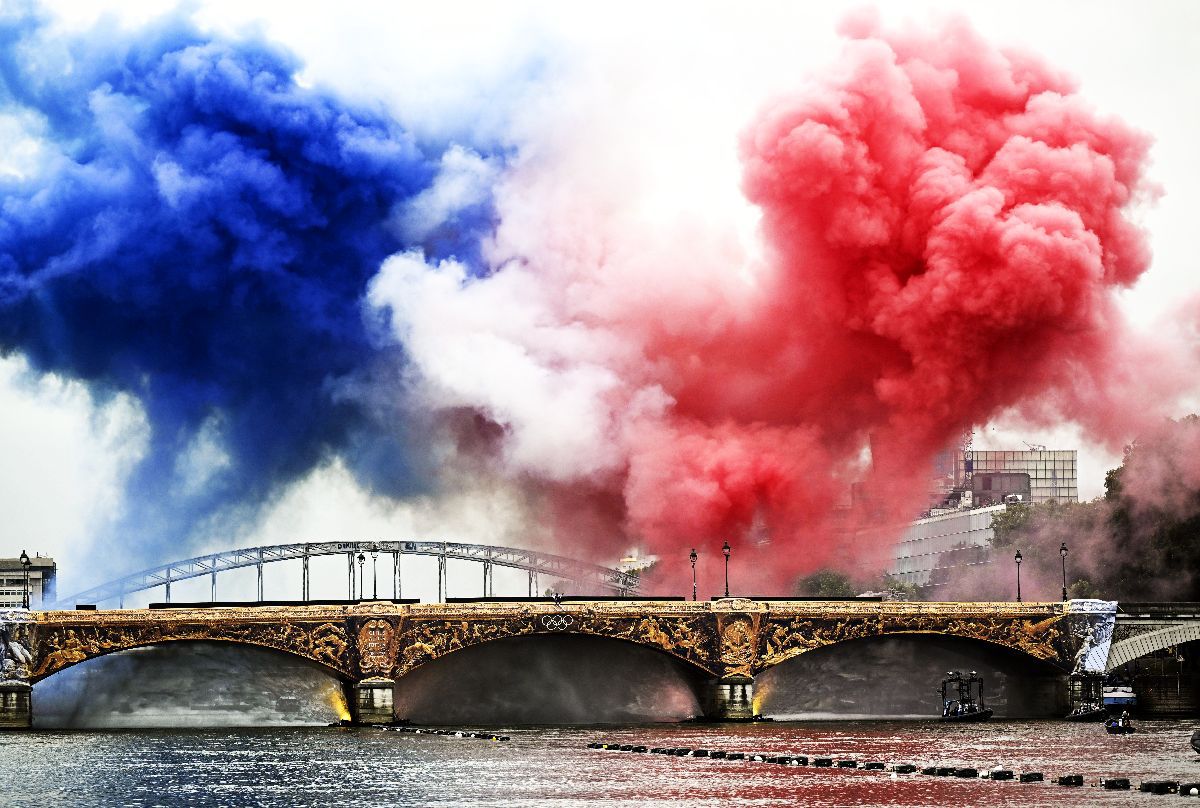 Paris - imagini de la ceremonia de deschidere a Jocurilor Olimpice