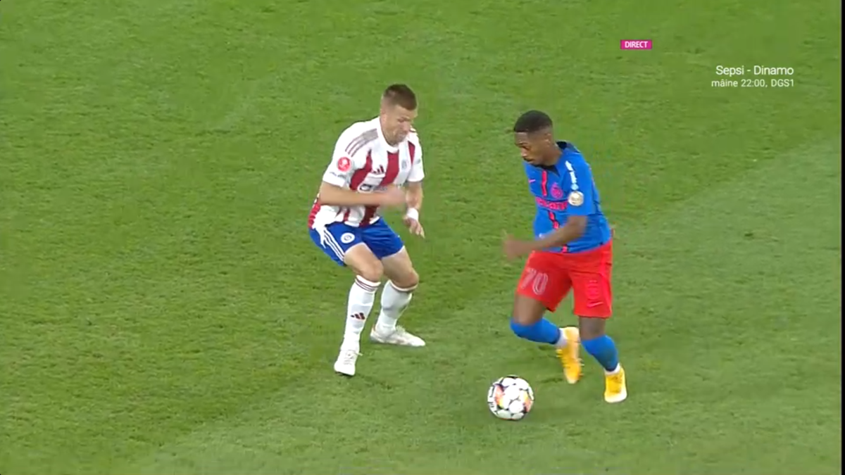 Preferatul lui Gigi Becali, ratare monumentală în FCSB - Oțelul Galați