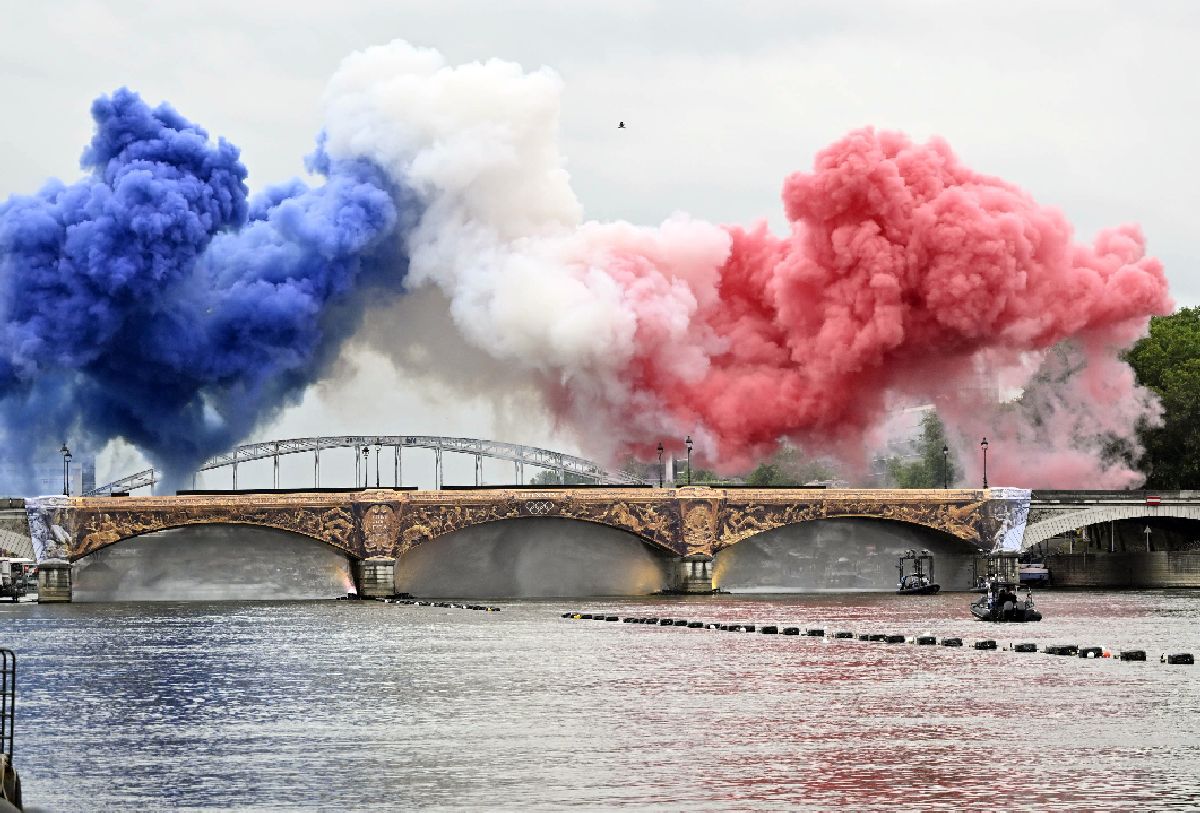 Paris - imagini de la ceremonia de deschidere a Jocurilor Olimpice