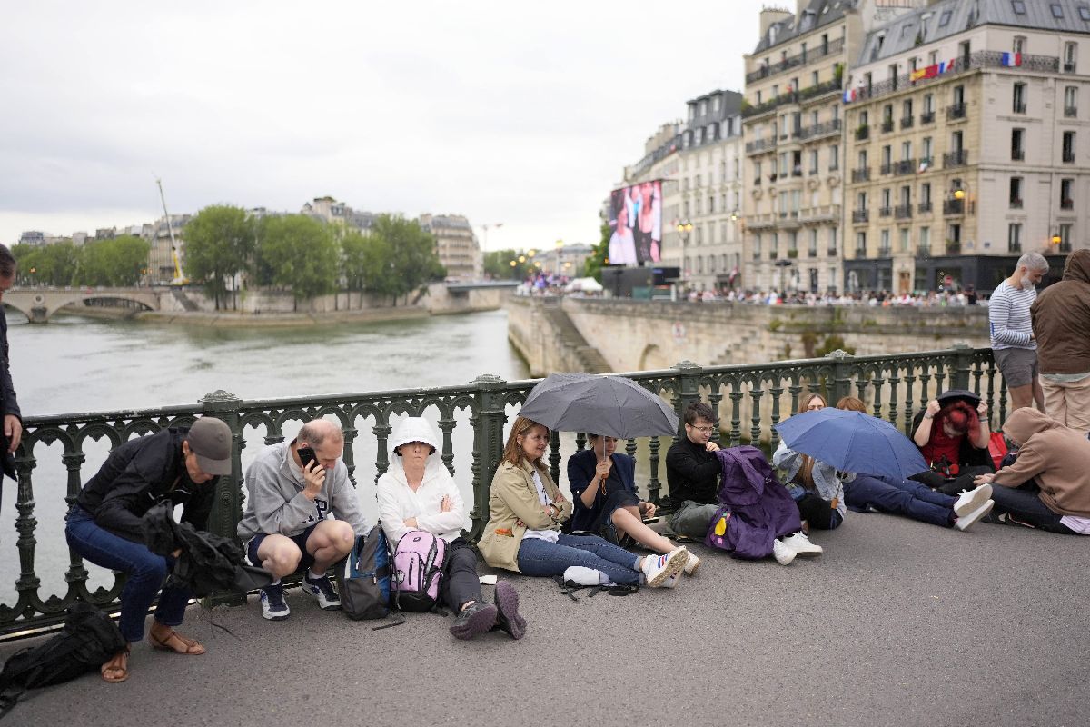 Paris - imagini de la ceremonia de deschidere a Jocurilor Olimpice