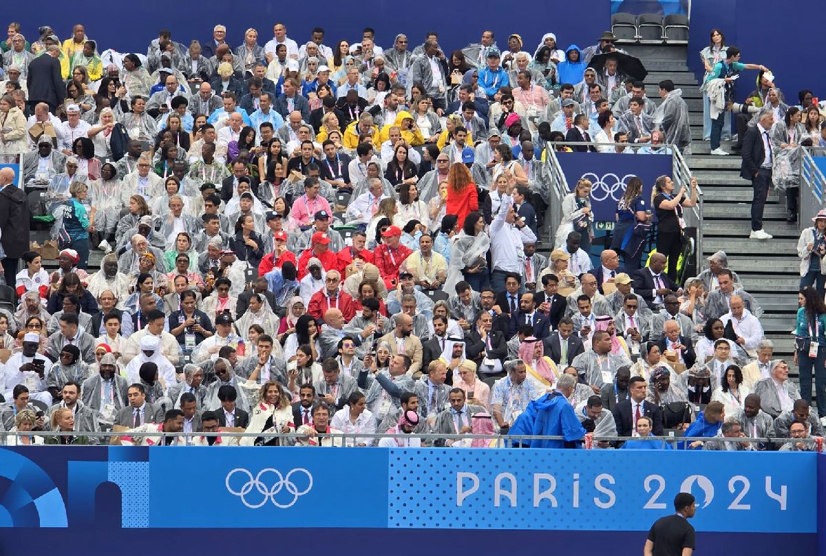 Paris - imagini de la ceremonia de deschidere a Jocurilor Olimpice