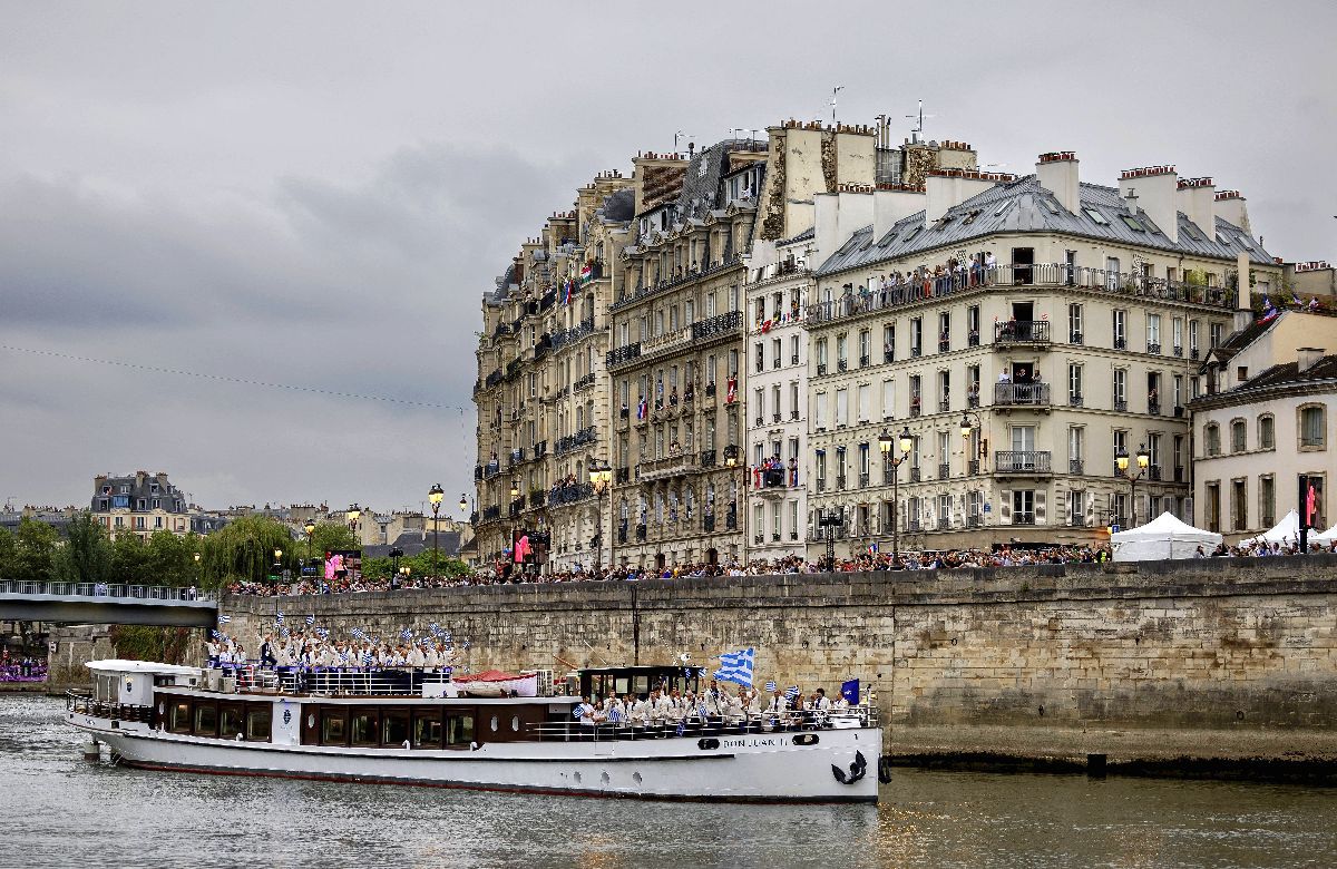 Paris - imagini de la ceremonia de deschidere a Jocurilor Olimpice