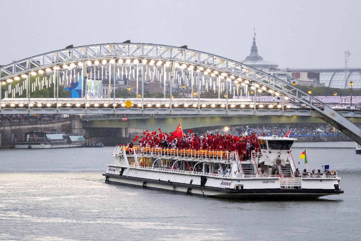 Paris - imagini de la ceremonia de deschidere a Jocurilor Olimpice