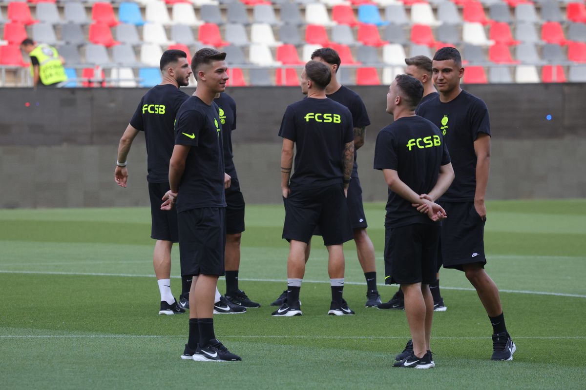 FCSB - Farul, imagini înainte de meci