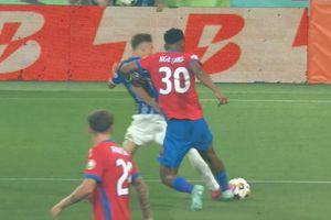 A clacat din nou în Ghencea: Ngezana le-a făcut oaspeților un penalty cadou!